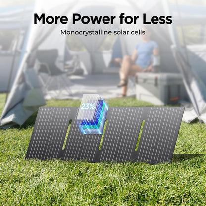 SinKeu Solar Generator with Panels Included - 300W Portable Power Station with 40W Solar Panel,256Wh (80000mAh) LiFePO4 Battery with USB DC AC Outlets for Home, Laptop, RV, Hurricane, Camping