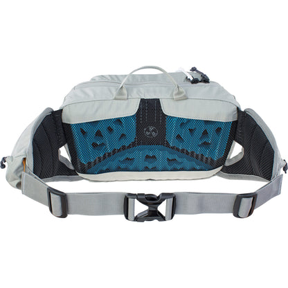 EVOC Unisex's Hip Pack, 28 x 18 x 8 cm, Stone Grey, incl. 1,5l hydration bladder, HIP PACK 3
