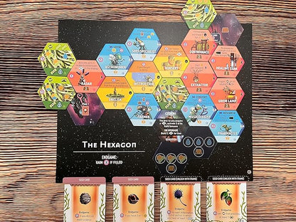 Stonemaier Games: Apiary: Expanding The Hive Expansion | New Unique Frames Additional Tiles and More! | Add to Apiary - A Strategy Board Game About Bees in Space | 1-5 Players 90 Mins Ages 14+