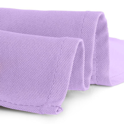 Gee Di Moda Rectangle Tablecloth - 60 x 126 Inch Lavender Table Cloth for 8 Foot Rectangle Tables - Heavy Duty Washable Fabric - for Holiday Party, Dinner, Weddings, Baby Shower & Events