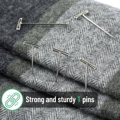 Mr. Pen- Blocking Mats for Knitting & Crochet Projects 12" x 12" & T Pins for Sewing 220 Pack