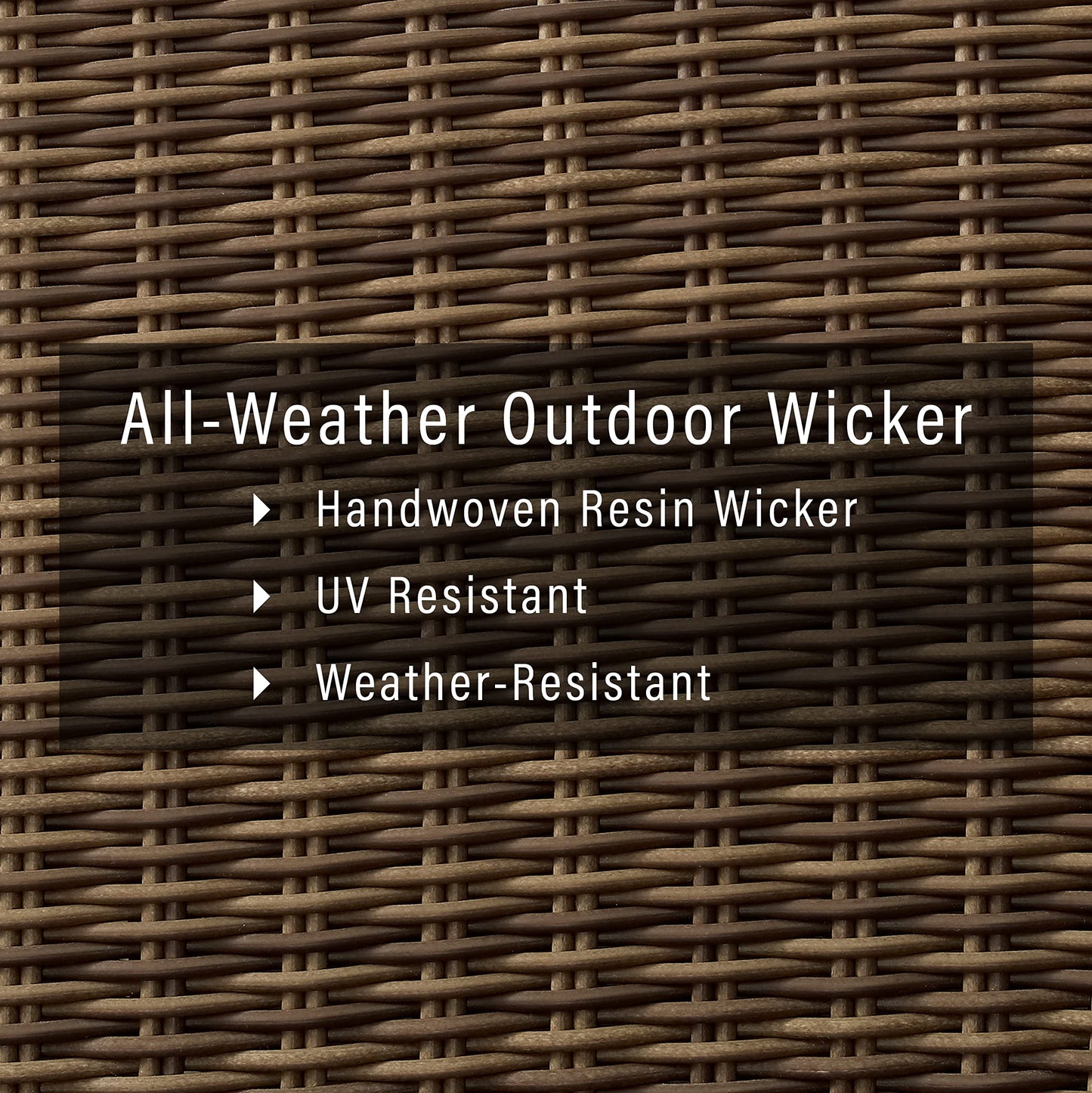 Crosley Furniture Bradenton Wicker Outdoor Storage Box for Patio Furniture Cushions, Pool Floats, Garden Tools, Brown