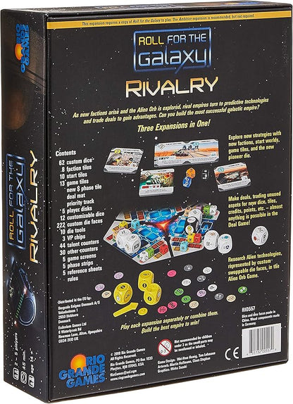 Rio Grande Games Roll for the Galaxy Expansion: Rivalry Board Game 2-5 Players
