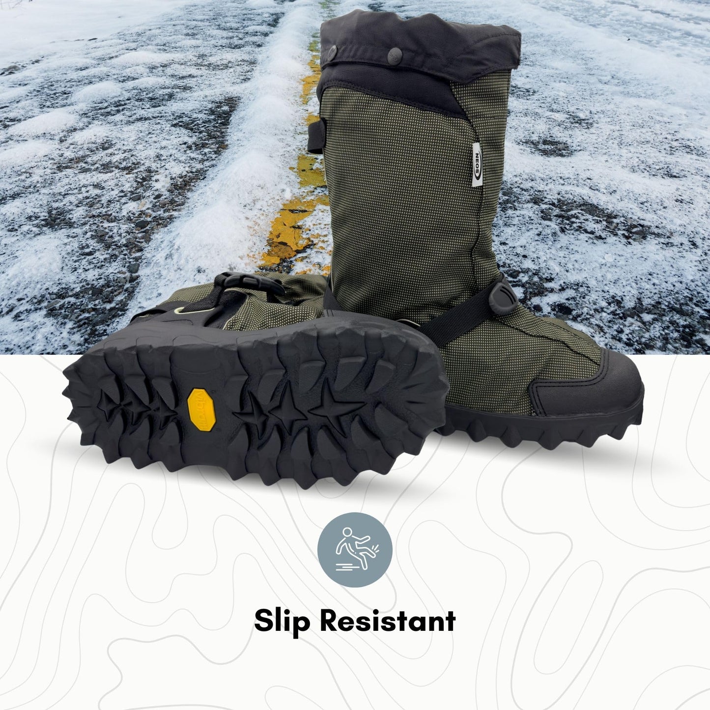NEOS 15" Navigator 5 Expandable Waterproof Winter Overshoes (N5P3)