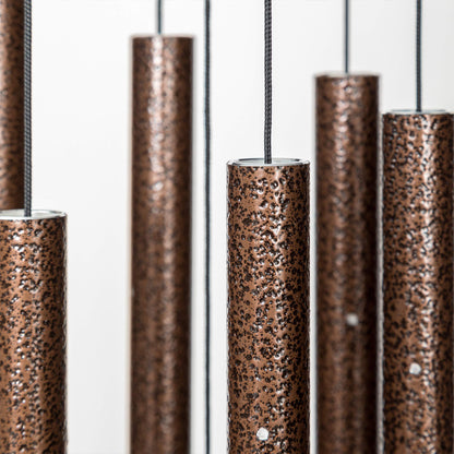 Corinthian Bells 27 Inch Copper Vein Wind Chimes for Outside, Memorial Outdoor Wind Chime with Soothing Tone, Made in USA