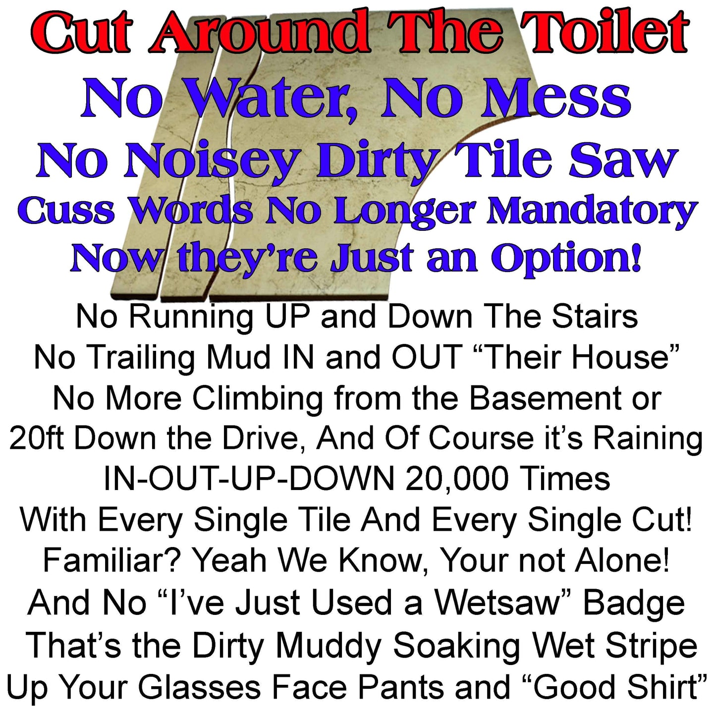 Left Handed Ceramic Tile Tool Kit 4 Porcelain Tile Drill Bits Hole Saw for Taps Saw Blade for Notches Grinder Tile Saw for Cutting Out Sockets Tile File for Trimming Edge Grout Rake for Cleaning Grout