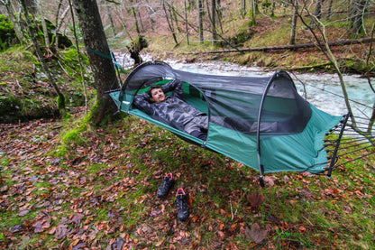 Lawson Hammock Blue Ridge Camping Hammock and Tent (Rainfly and Bug Net Included)