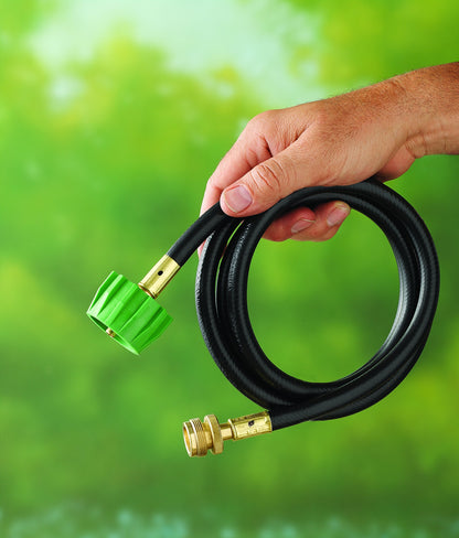 Weber Adapter Hose Q-Series and Gas Go-Anywhere Grills, 6-Feet, Black (Pack of 4)