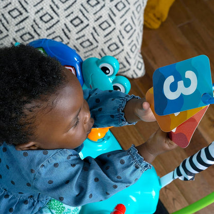 Baby Einstein Ocean Explorers 2-in-1 Activity Jumper & Floor Toy - Max Weight 25 lbs, Ages 6+ Months