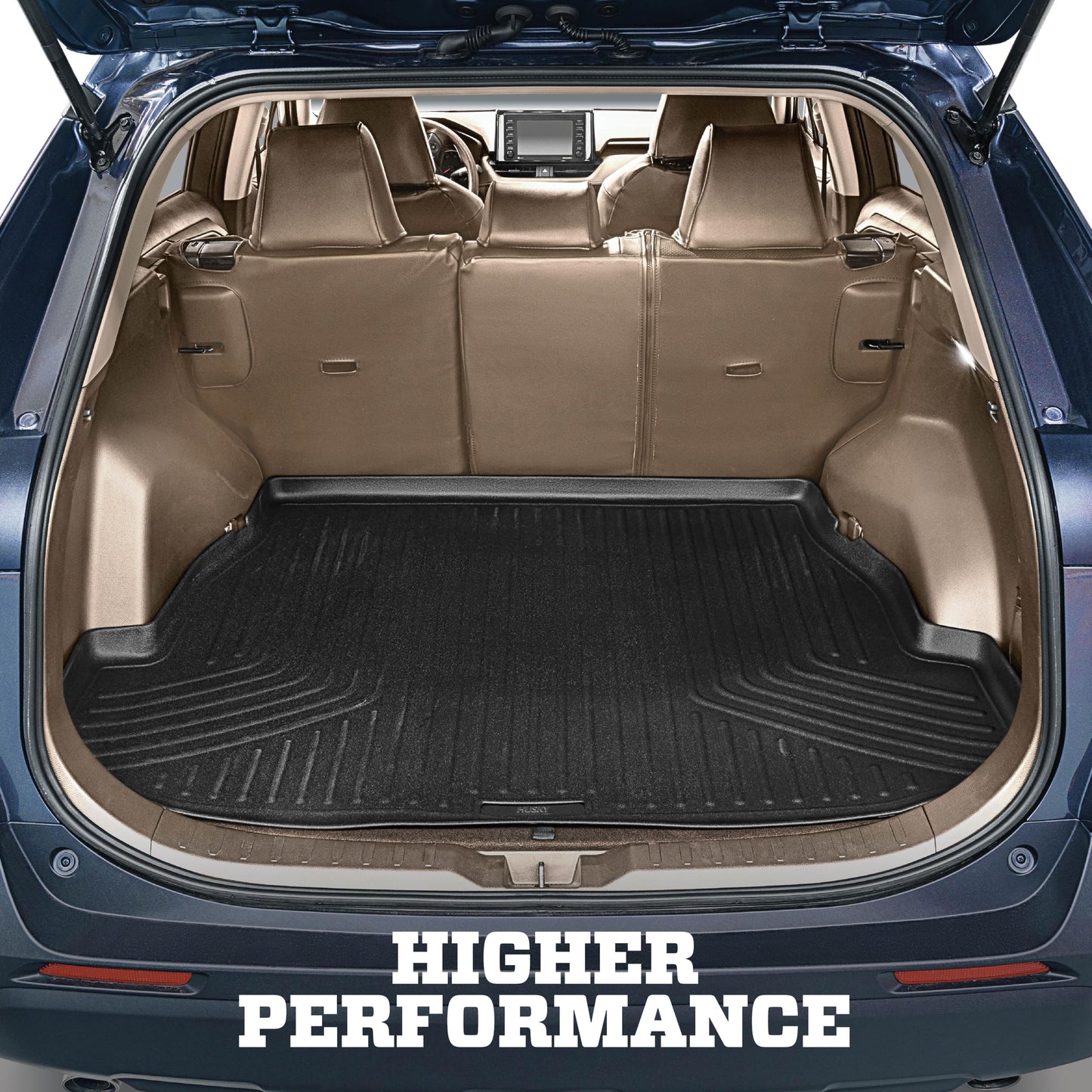 Husky Liners Weatherbeater Cargo Liner | Fits 2009-2016 Audi Q5, 2014 Audi SQ5 | 1-pc Black - 26411