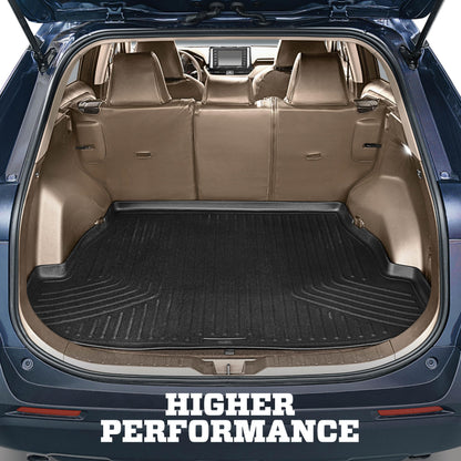Husky Liners Weatherbeater Cargo Liner | Fits 2009-2016 Audi Q5, 2014 Audi SQ5 | 1-pc Black - 26411