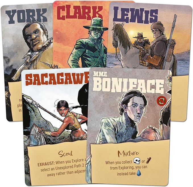 Corps of Discovery – Cooperative Adventure Board Game by Off The Page Games | 1–4 Players | Ages 14+