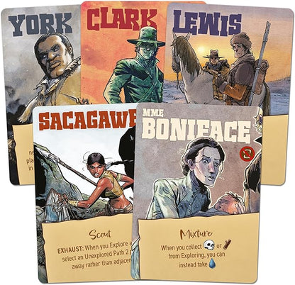 Corps of Discovery – Cooperative Adventure Board Game by Off The Page Games | 1–4 Players | Ages 14+