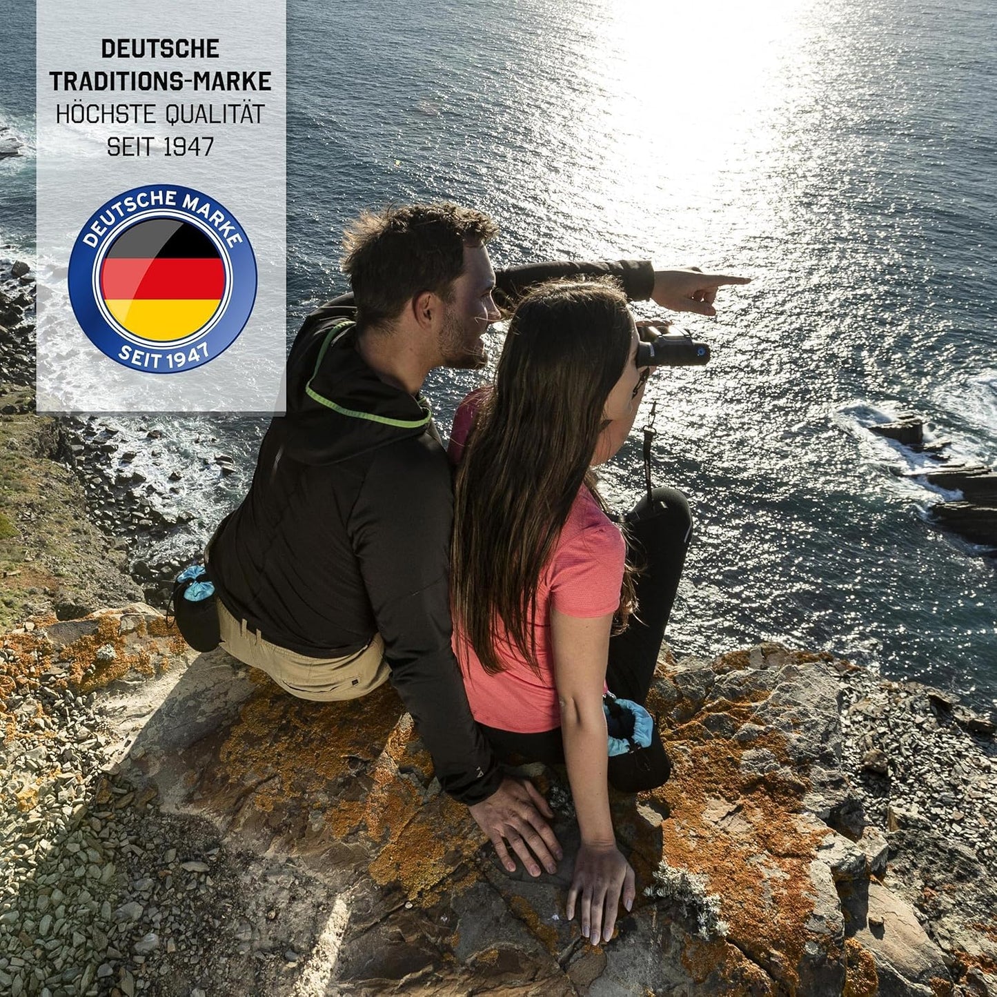 Steiner BluHorizons 10x26 Binoculars - Unique Lens Technology, Eye Protection, Compact, Lightweight - Ideal for Outdoor Activities and Sporting Events