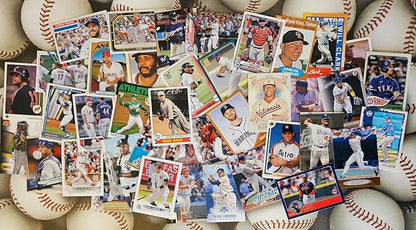 Generic 300+ Baseball Cards | 10+ Hall-of-Famers | Dozens of All-Stars | Cards from 1980-Today | Perfect for Kids and Adults