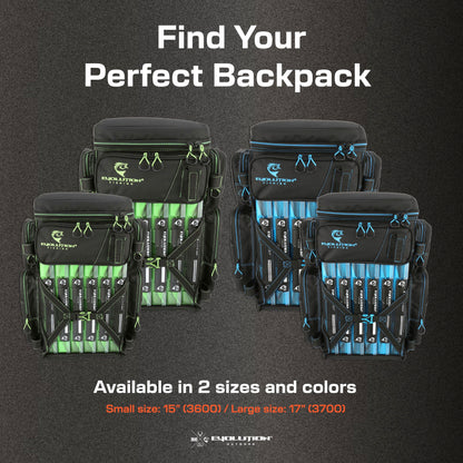Evolution Outdoors 34013-EV: 3600 Drift Tackle Backpack - Green