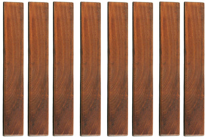 Bare Decor EZ-Floor Interlocking Teak Wood Flooring Tiles and End Pins (Set of 10 Tiles + 8 End Pins)