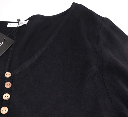 R.Vivimos Women Long Sleeve Cotton Casual Loose Plus Size Irregular Long Dresses