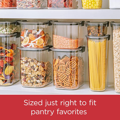 Rubbermaid Brilliance Food Storage Containers - Airtight, BPA-Free, Clear | Set of 4 (8 Pieces)