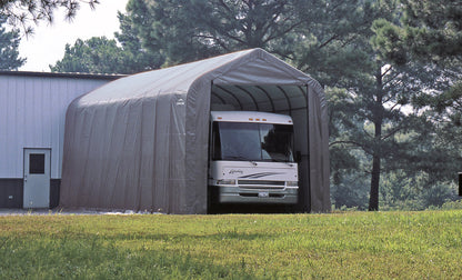 ShelterLogic Garage 16 x 40 x 16 Peak Standard Grey