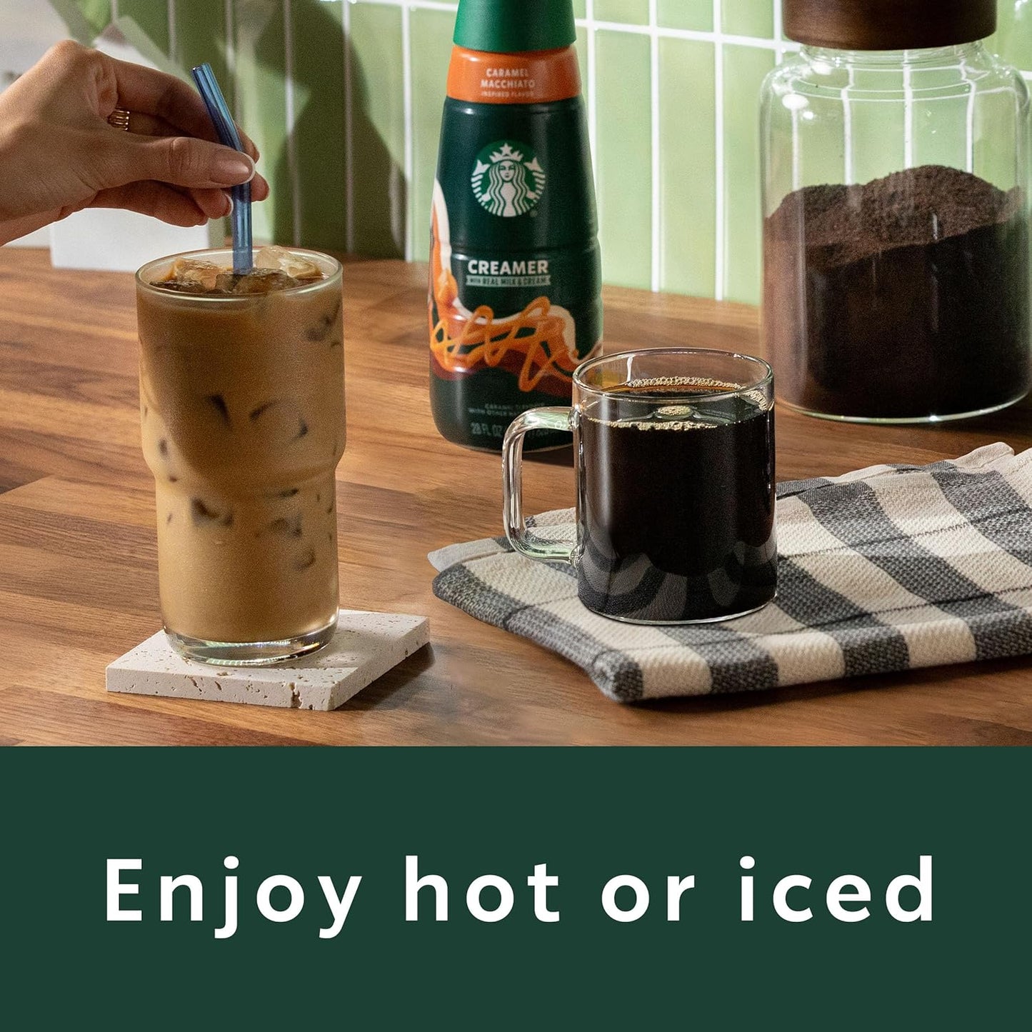 Starbucks K-Cup Coffee Pods - Cinnamon Dolce Flavored Hot or Iced Coffee | 22 Keurig Pods