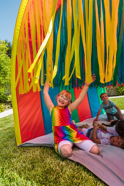 Pacific Play Tents 95100 Kids Tickle Me 9.5-Foot Giant Institutional Crawl Play Tunnel, 9.5" x 5.5' x 6'