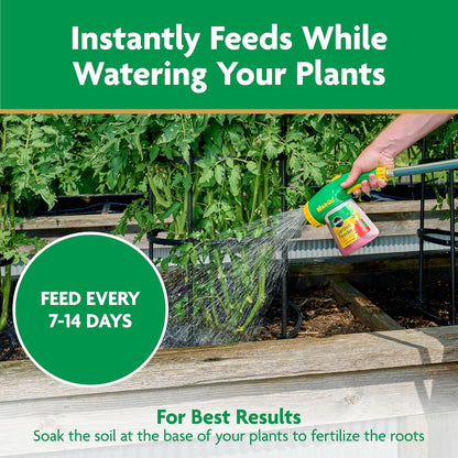 Miracle-Gro Water-Soluble Plant Food - Boost Vegetable & Herb Growth - 2 lbs for Abundant Harvest