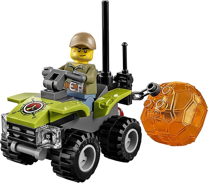 LEGO City Volcano Explorers 60120 Volcano Starter Set Building Kit (83 Piece)