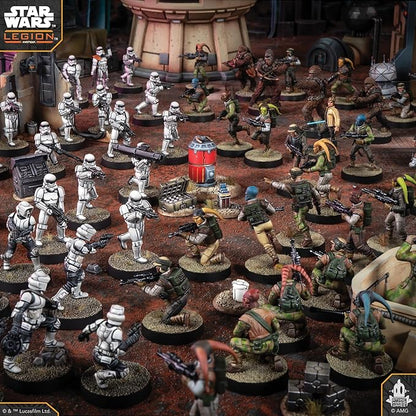 Asmodee Star Wars: Legion 3D Objective Tokens - Tabletop Miniatures Game Strategy Game for Kids and Adults Ages 14+ 2 Players 90 Min Playtime