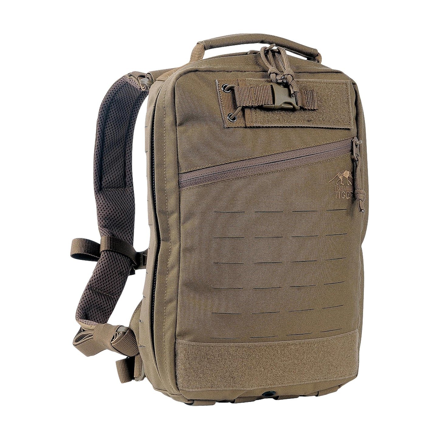 Tasmanian Tiger Assault Medical Backpack MKII S – Lightweight MOLLE First Aid Organizer, Coyote