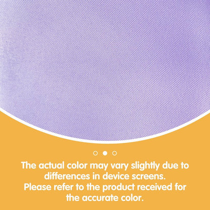 BRILLMAX 8 Pack Lavender Tablecloths 60 x 126 Inch for 8ft Rectangle Tables - 150 GSM Polyester Fabric, 15" Standard Drop, Water, Stain & Wrinkle Resistant Cloth Cover for Wedding Dining Buffet
