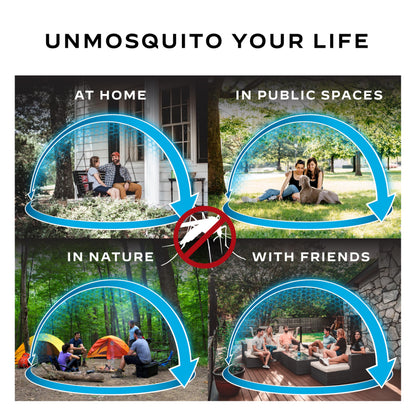 Thermacell E-Series Rechargeable Mosquito Repeller + 120-Hr Refill Bundle; 20’ Mosquito Protection Zone; 136 Hours of Protection; No Flame or Scent; Bug Spray and Bug Zapper Alternative