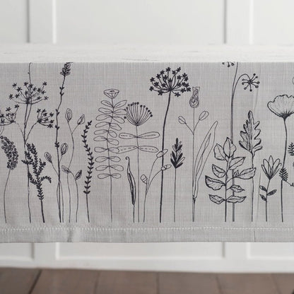 Maison d' Hermine Table Cloth Rectangle Table 100% Cotton 60 x 120 Inches Tablecloth Reusable Decorative for Dining Kitchen Room Farmhouse Home Gifts for Mothers Day Spring Summer - Flore