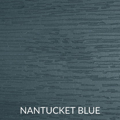 Sequoia Professional CM-BENSQ62-NBE Commercial Grade Exeter 6 Foot Garden Bench, Nantucket Blue