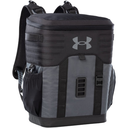 Under Armour Unisex Adult 25-Can UA 25 Can Backpack Cooler, Pitch Grey