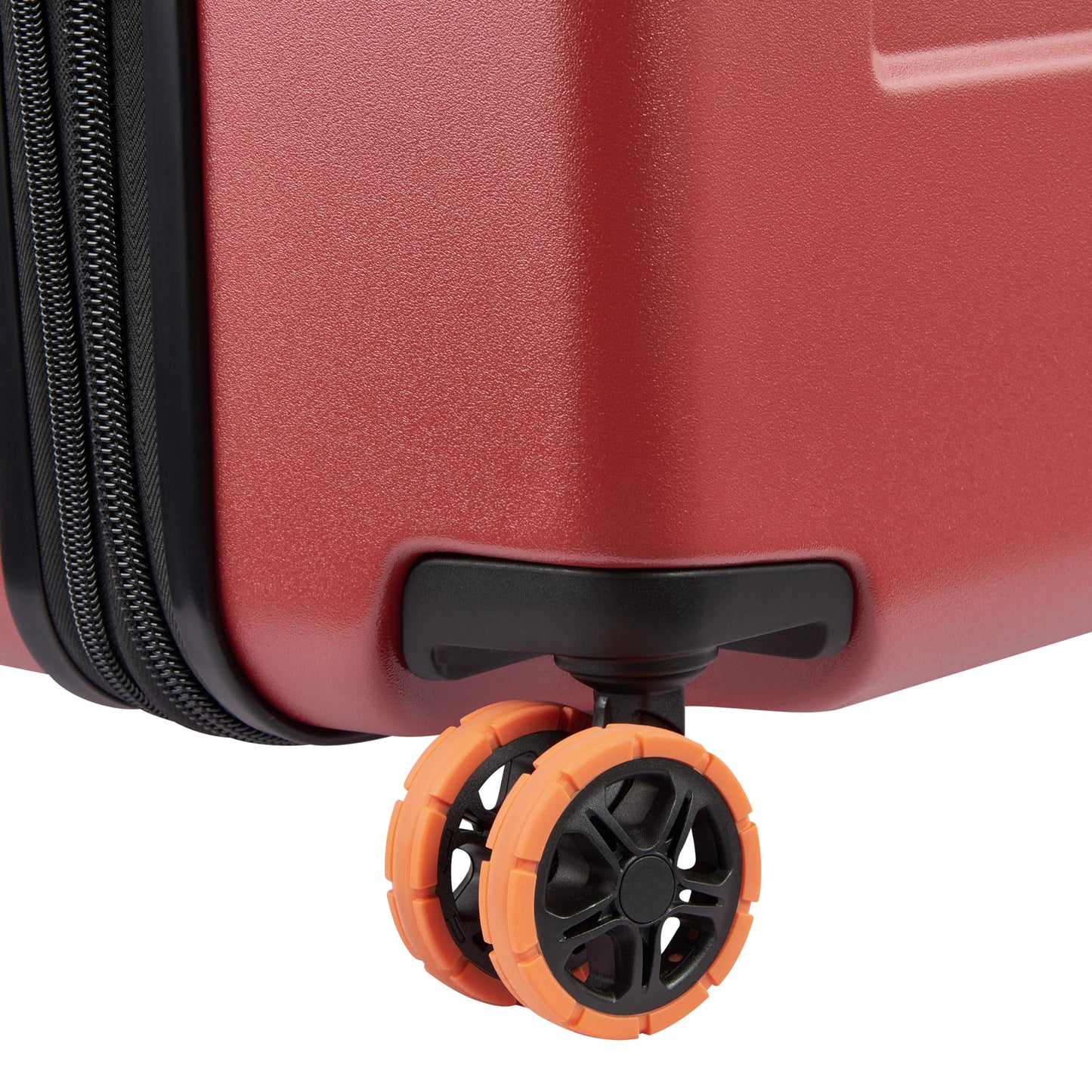 Jeep JH002B Hardside Expandable Luggage Trunk with Spinner Wheels, Chilli Pepper, Checked-Large 29 Inch