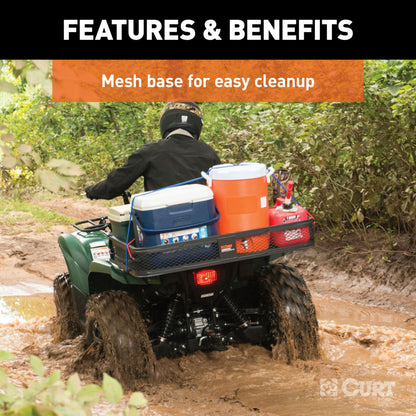 Curt Manufacturing 18101 Basket Style Cargo Carrier