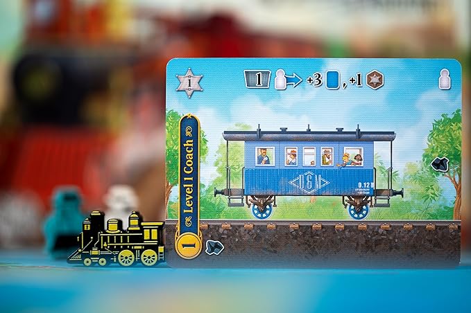 Isle of Trains: All Aboard Base Game by Dranda Games Strategy Board Game for 1 to 4 Players and Ages 12+