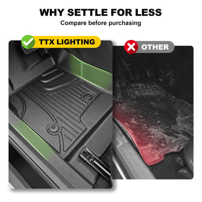 TTX LIGHTING Floor Mats & Cargo Liner & Backrest Mat for 2024 2025 2026 Trax - 1st and 2rd Row Car Mats for 2024-2026 Trax - All Weather Cargo Tray Interior Accessories for Trax LS/1RS/LT/2RS/ACTIV