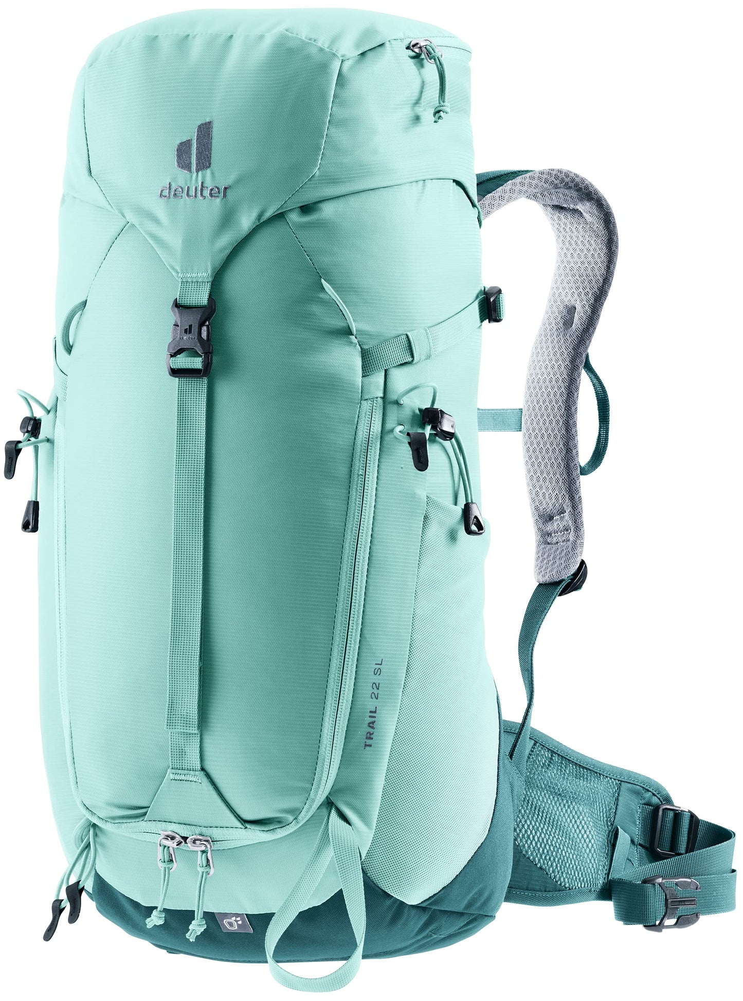 Deuter Women’s Trail 22L SL Backpack for Hiking & Mountain Climbing - Glacier-Deepsea