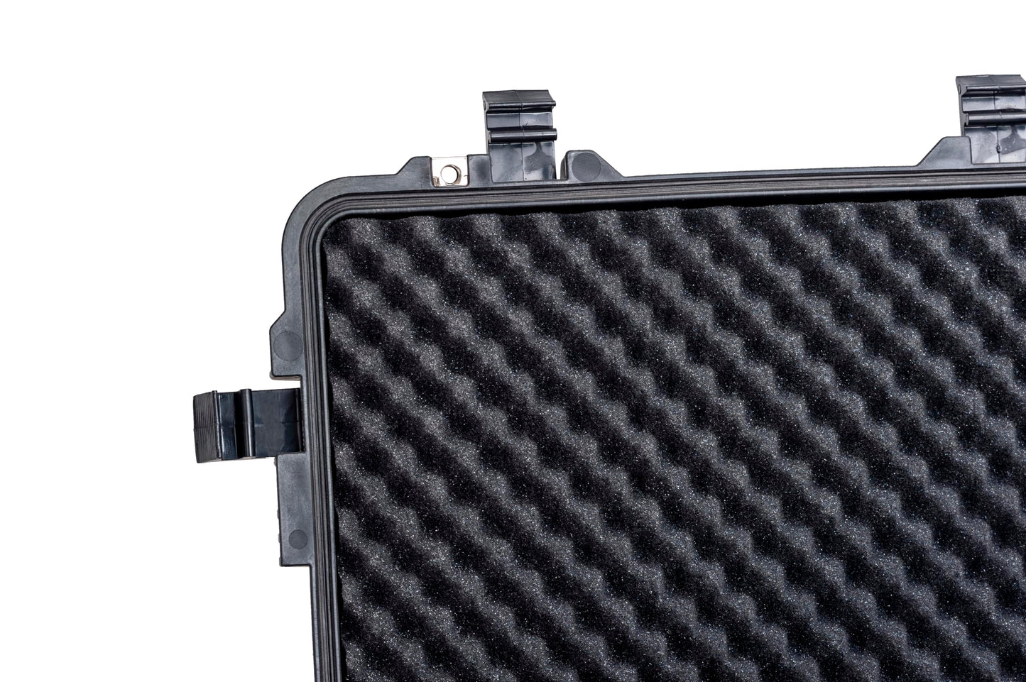 MEIJIA Portable Waterproof Protective Case,Hard Camera Case With Retractable Pull Handle And Rolling Wheels,Customizable Fit Foam Inserted,Elegant Black, 31.57"X20.47"X12.44"
