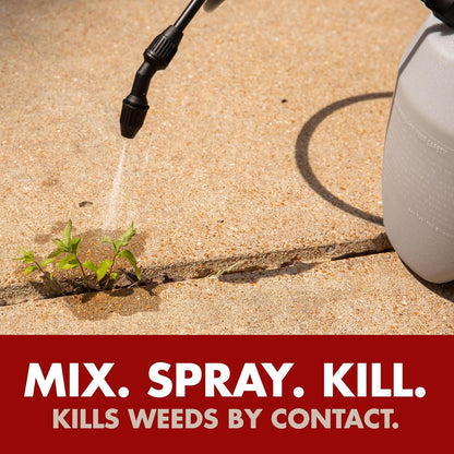 Spectracide Weed Killer Concentrate - 40 Ounces for Patios, Walkways & Driveways