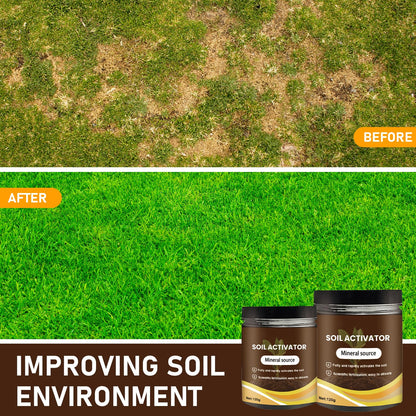 Organic Soil Activators by [Brand Name] - Water-Soluble Plant Fertilizers for Optimal Nutrient Uptake | 120g
