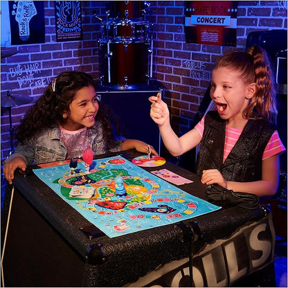 Spin Master Games Trolls World Tour Cooperative Strategy Board Game for Families and Kids Ages 5 and up