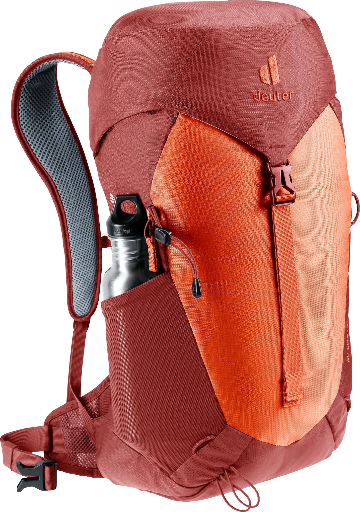 Deuter AC Lite 16L Hiking & Daypack Backpack with Steel Frame & Superior Breathability - Paprika-Redwood