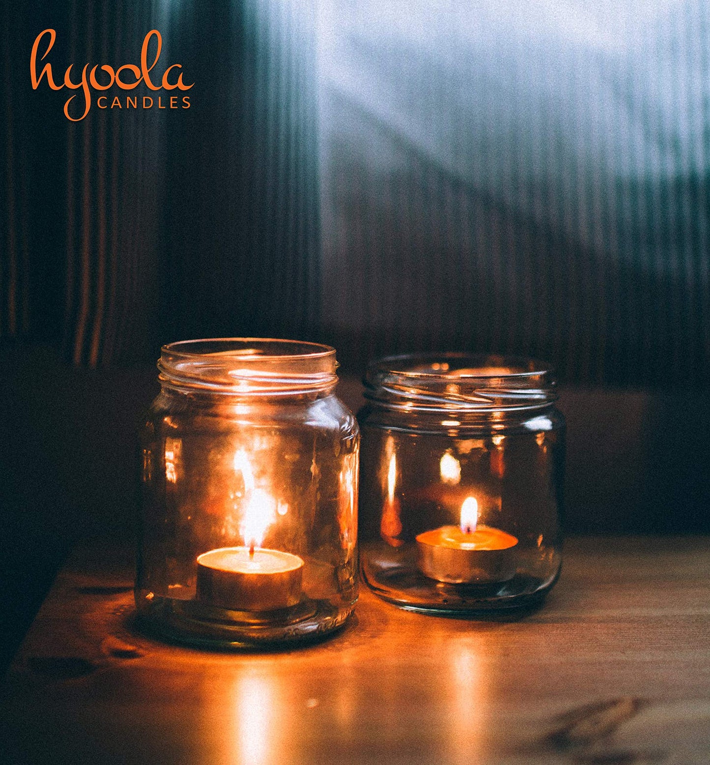 HYOOLA Beeswax Tealight Candles in Aluminum Cup - 12 Pack - 100% Pure Natural Beeswax Candles
