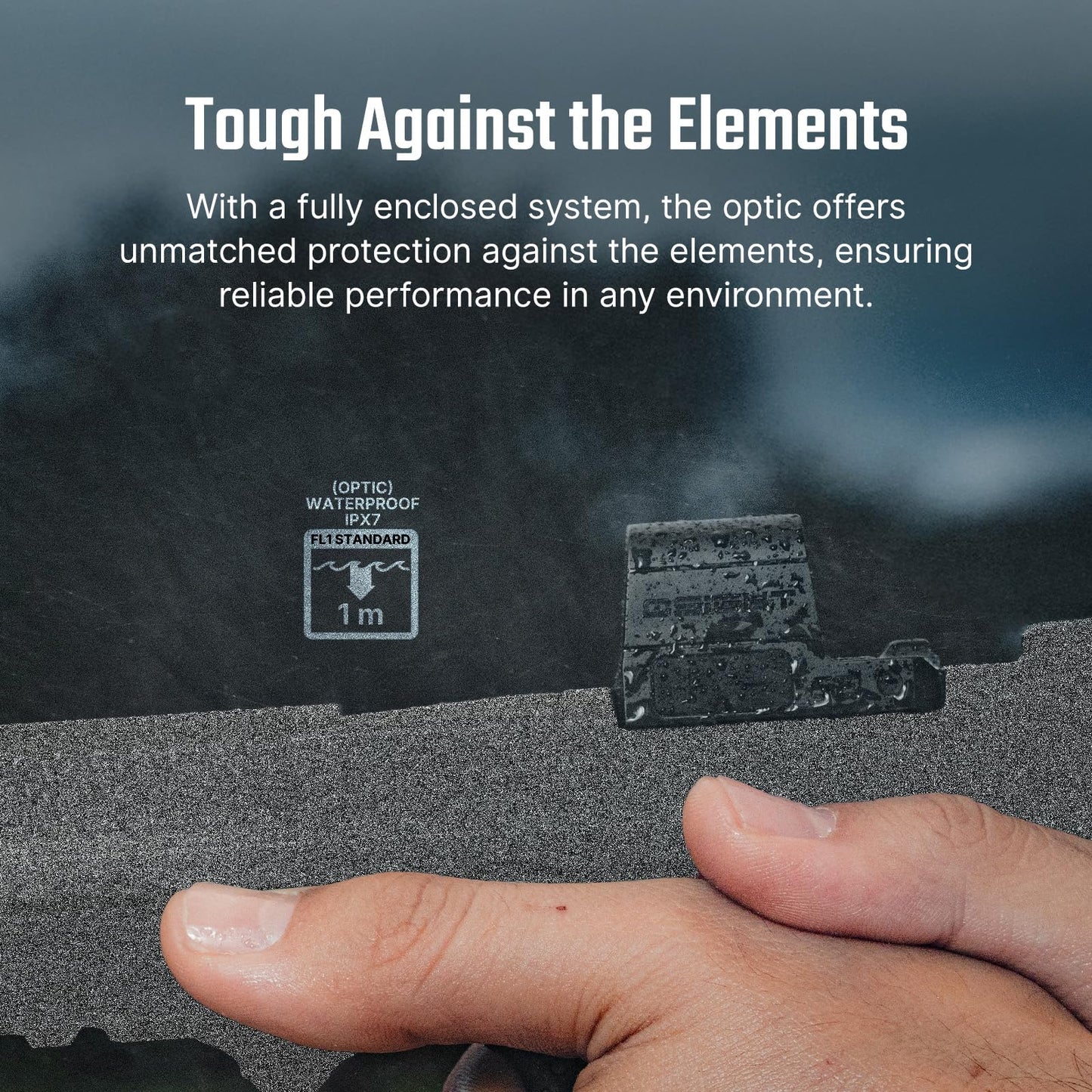 OSIGHT SE 6 MOA Green Dot Enclosed Micro Sight with RMSc/K Footprint, Parallax-Free Durable Optic for Subcompact Setups