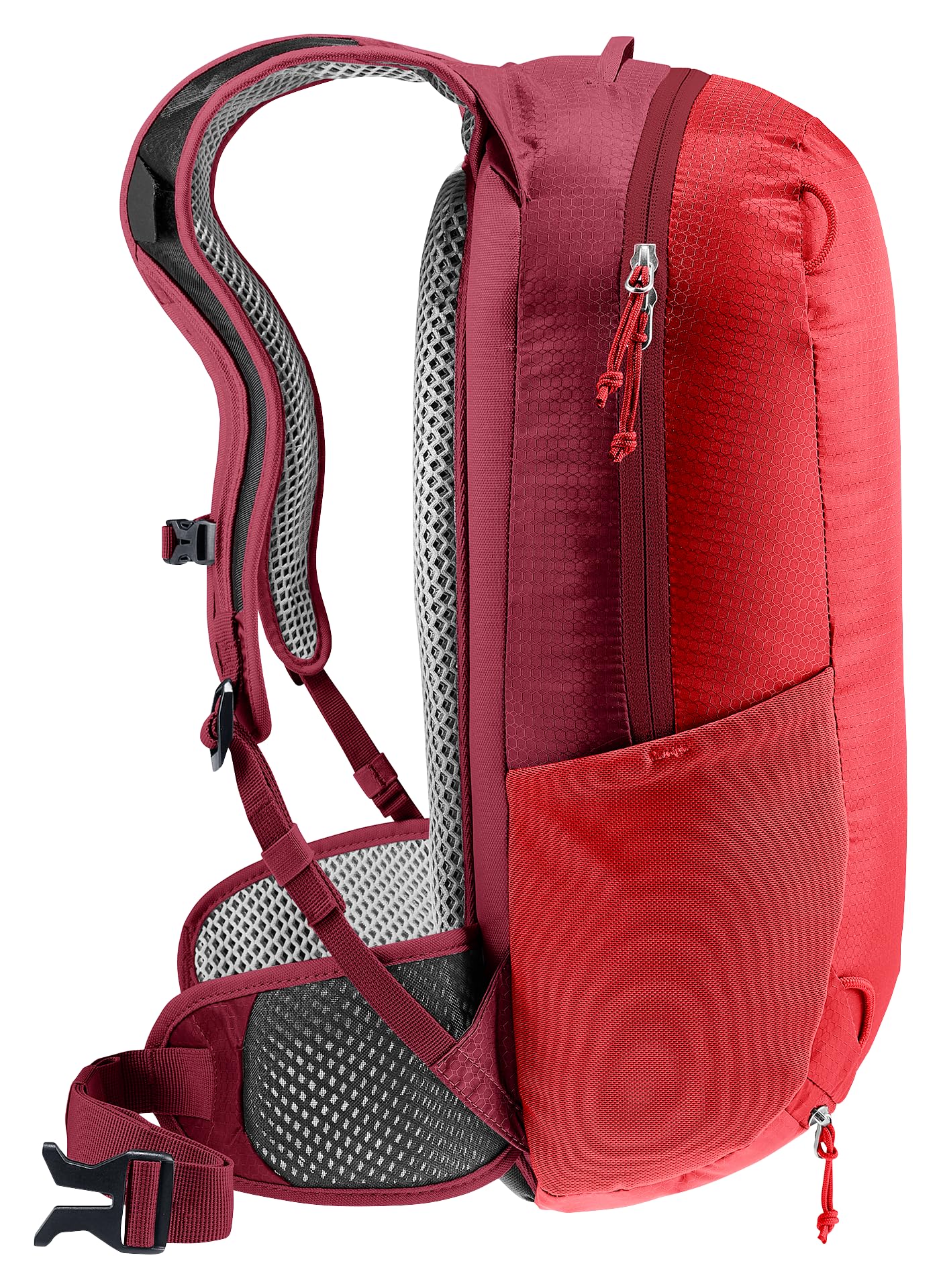 Deuter Unisex Race 12L Hydro Backpack for Mountain Biking, 12 Liters - Cherry-Masala