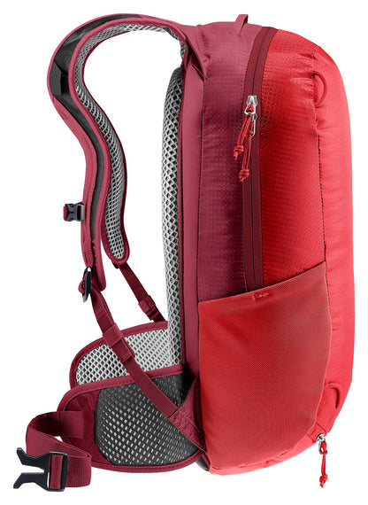 Deuter Unisex Race 12L Hydro Backpack for Mountain Biking, 12 Liters - Cherry-Masala