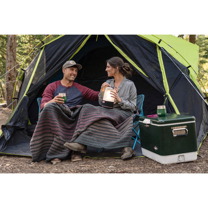Coleman Camping Tent with Screen Room | 4 Person Carlsbad Dark Room Dome Tent with Screened Porch
